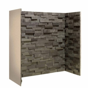 Black Split Face Slate Chamber