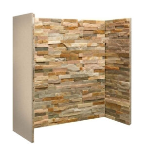 Oyster Split Face Slate Chamber