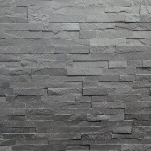 Black Split Face Tiles